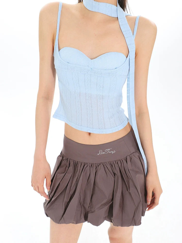 Sweetheart Neck Bandage Top