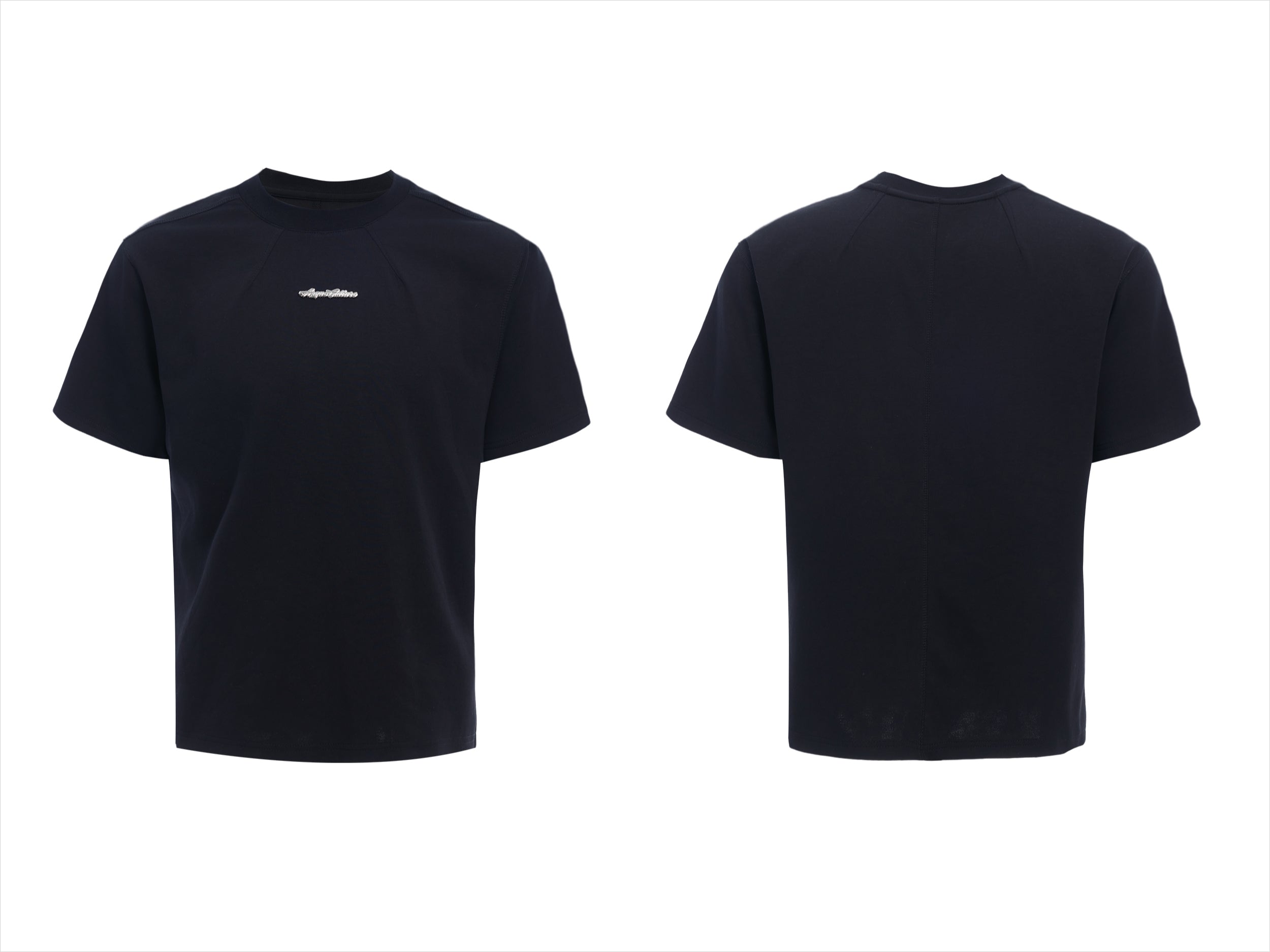 Essential Black Basic Cotton Tee