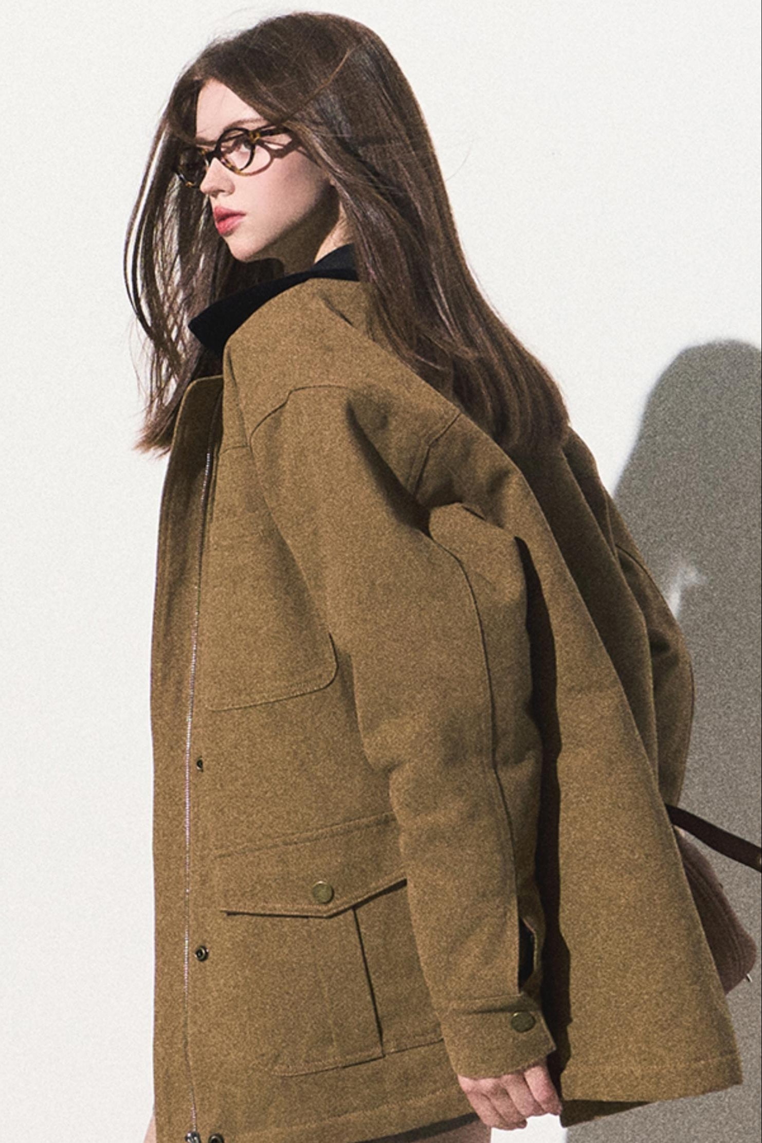 Canvas Utility Field Jacket