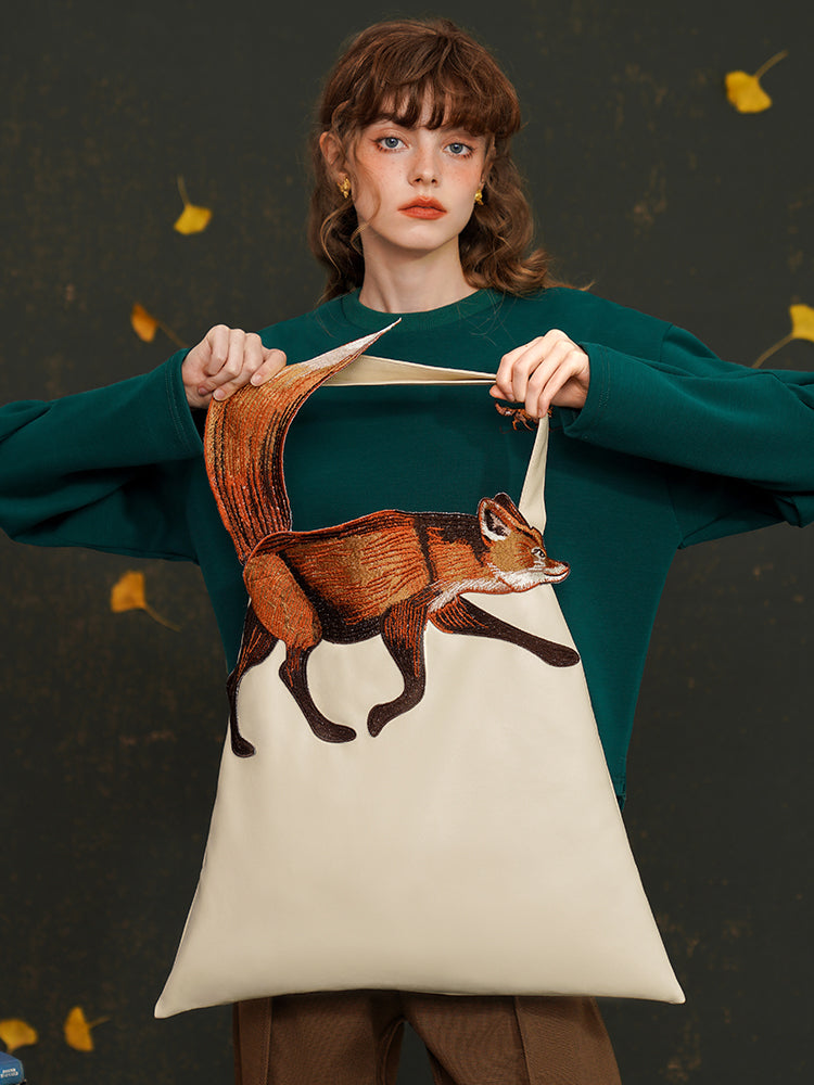 Foxy Charm Tote Bag - chiclara