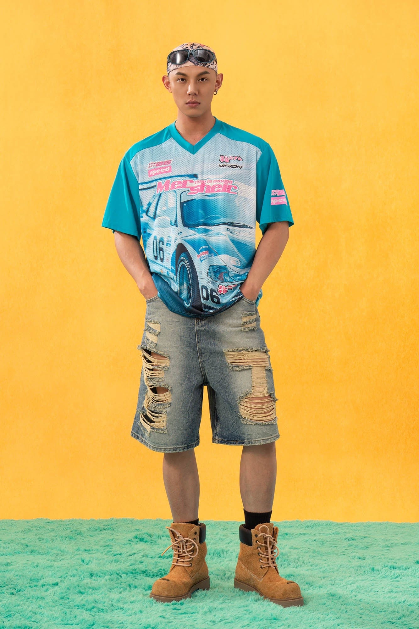 Racing Car Graphic Jersey