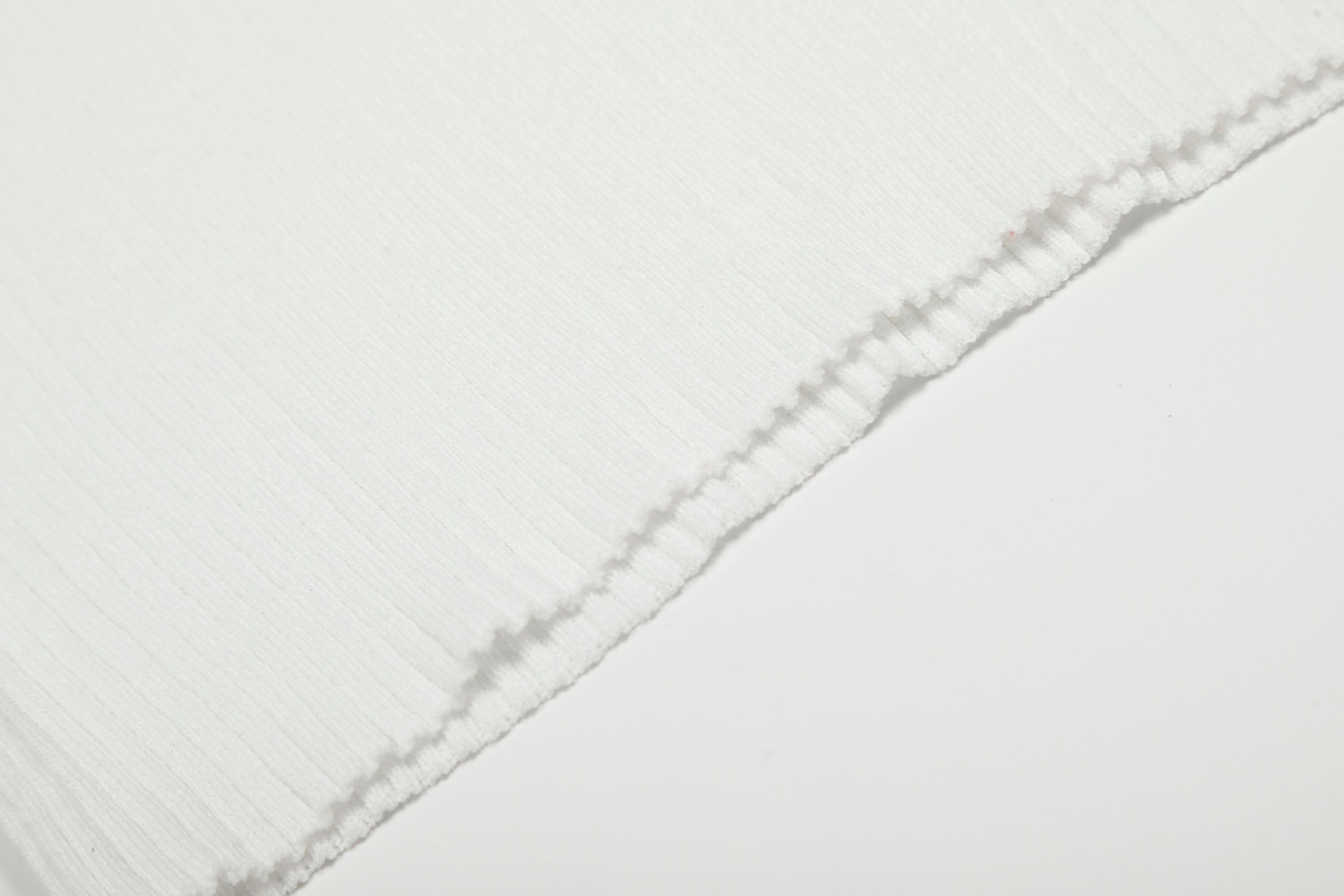 Ribbed Sleeveless Polo Shirt with Red Trim