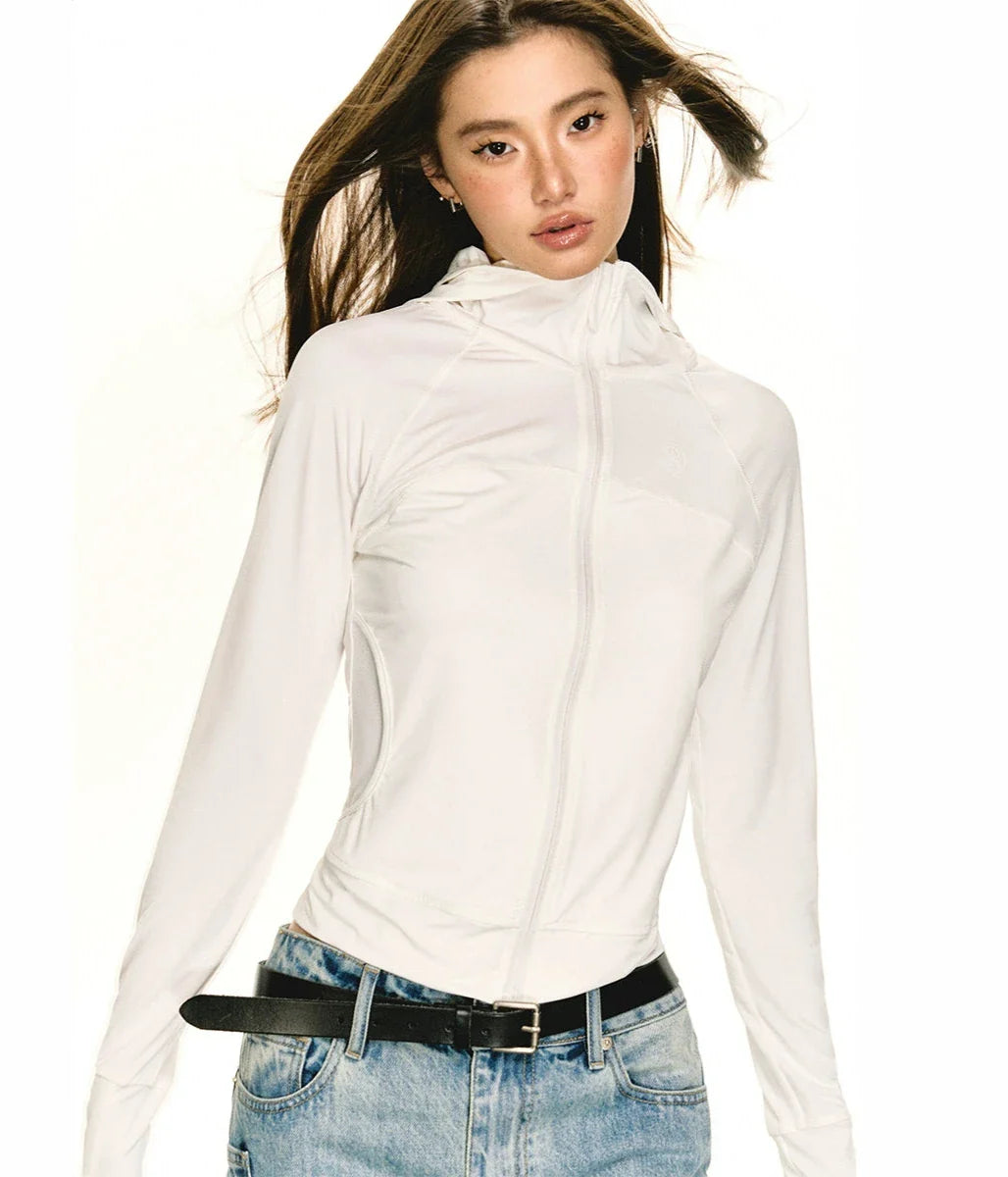 Sport Mock Neck Sweatshirt