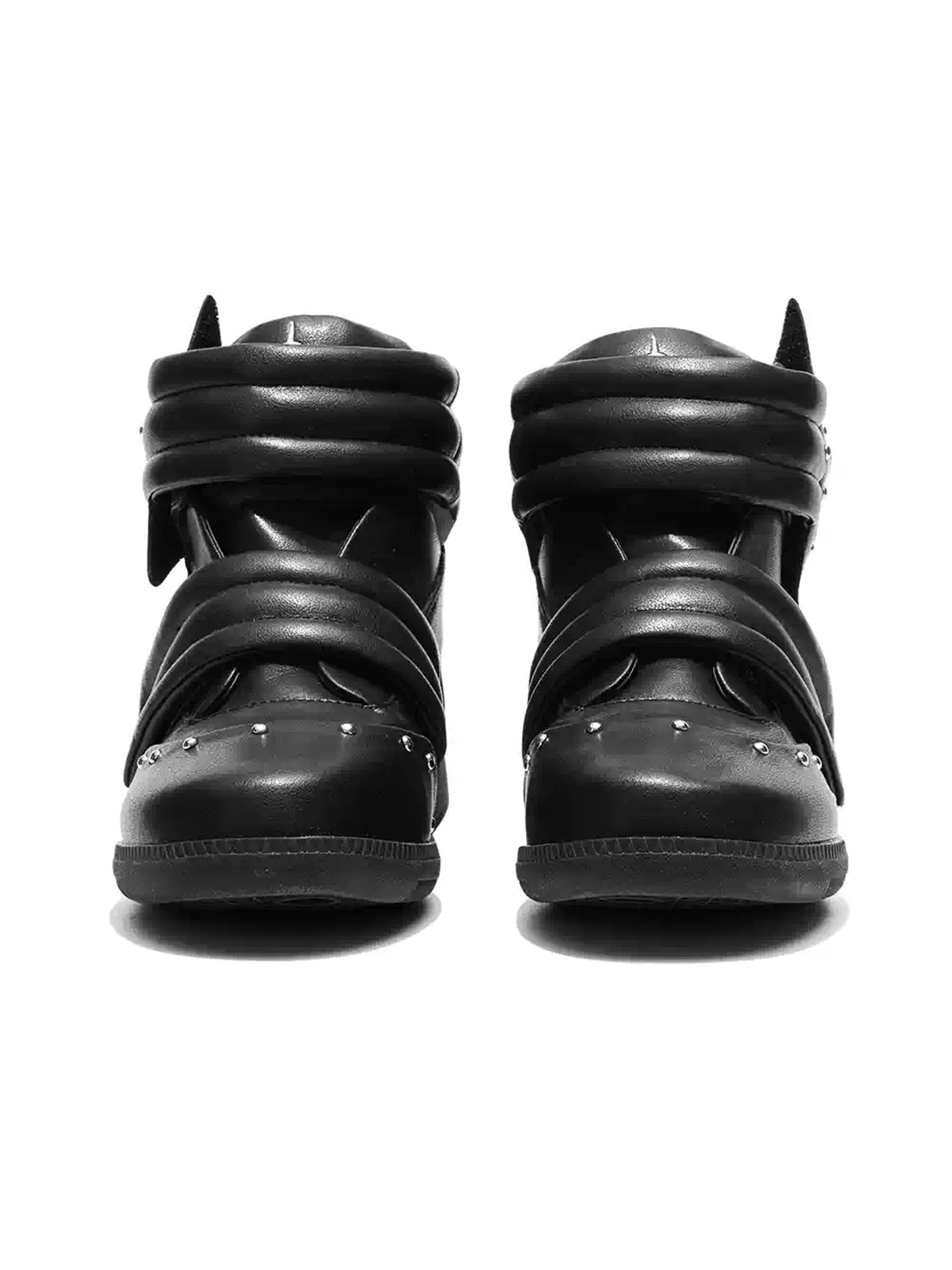 Oversized Star Multi-Strap High-Top Sneakers - view 2