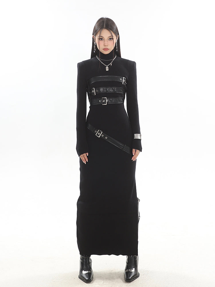 스트랩드 워리어 맥시 드레스