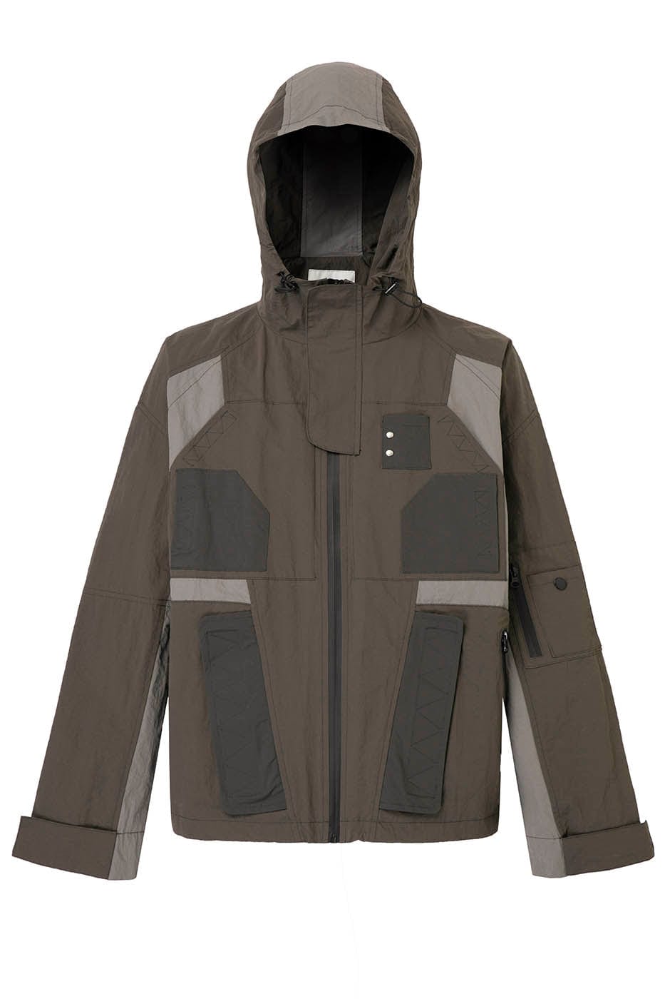 Chaqueta técnica de shell de bolsillo múltiple