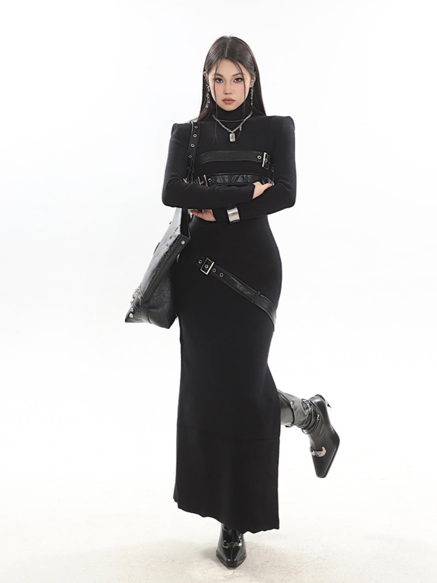 스트랩드 워리어 맥시 드레스