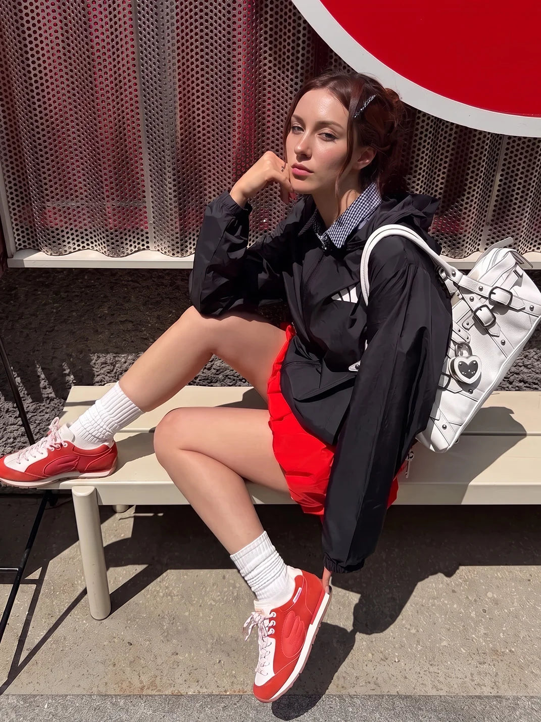 Wing-Panel Colorblock Retro Sneakers - view 5