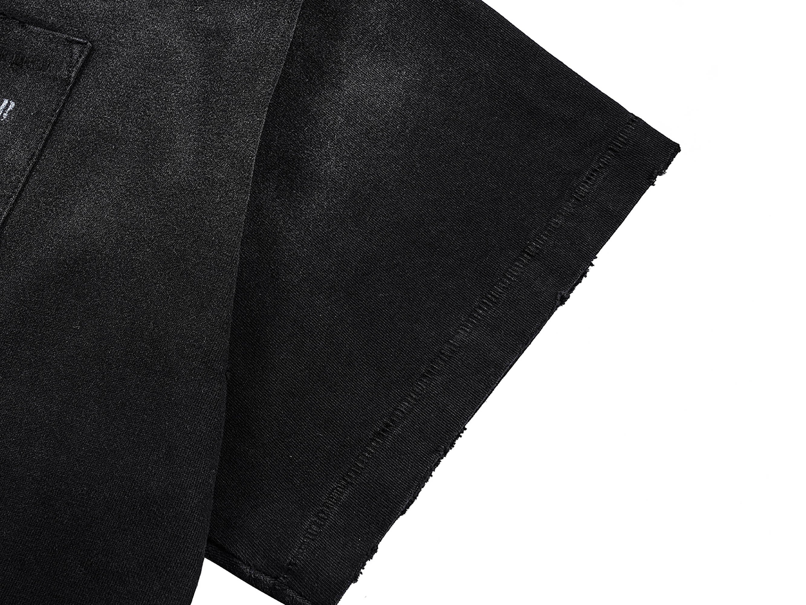 T-shirt de poche Black Techwear sous-marine