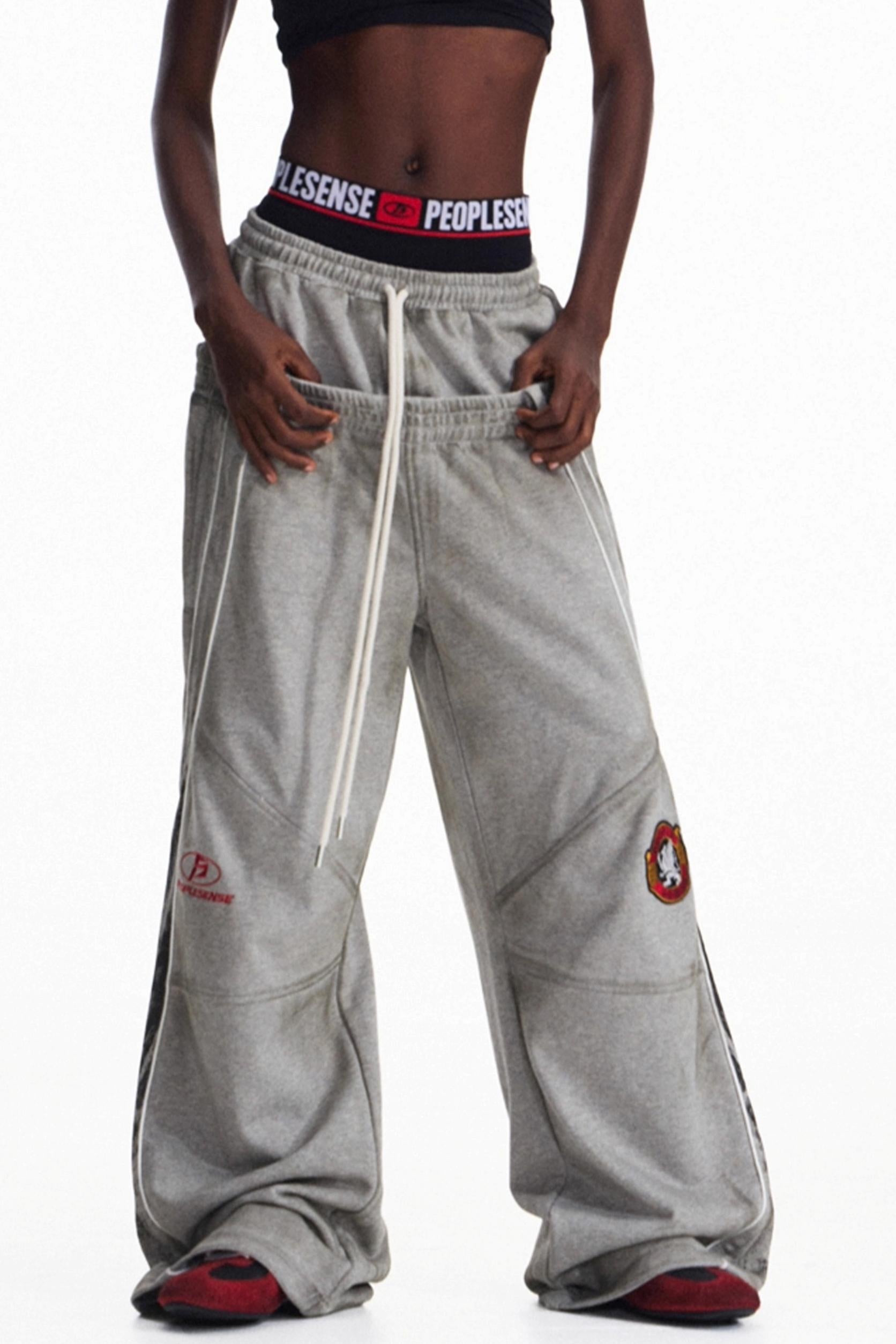 Men's Double-Waisted Sweatpants