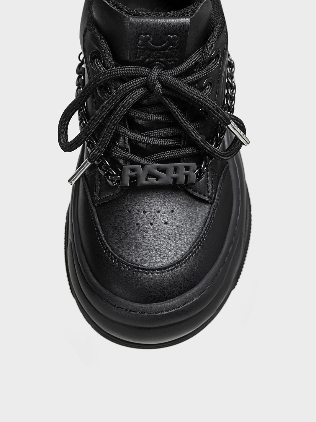 Black WiFi 2.0 Detachable Chain Chunky Sneakers
