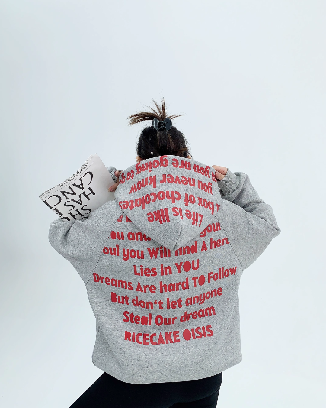 Scarlet Script Dreamer Hoodie