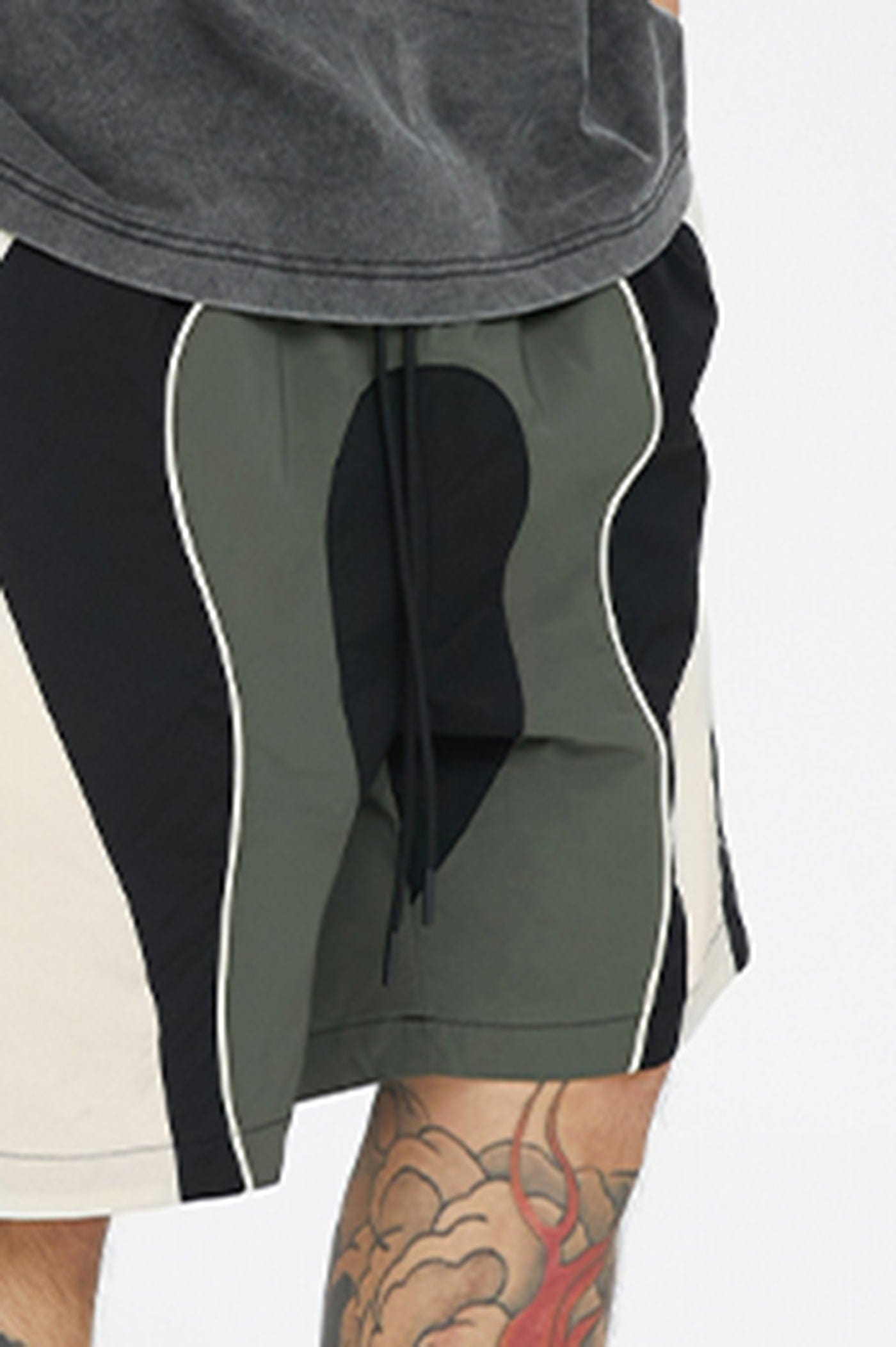 Colorblock -Logo Sportshorts