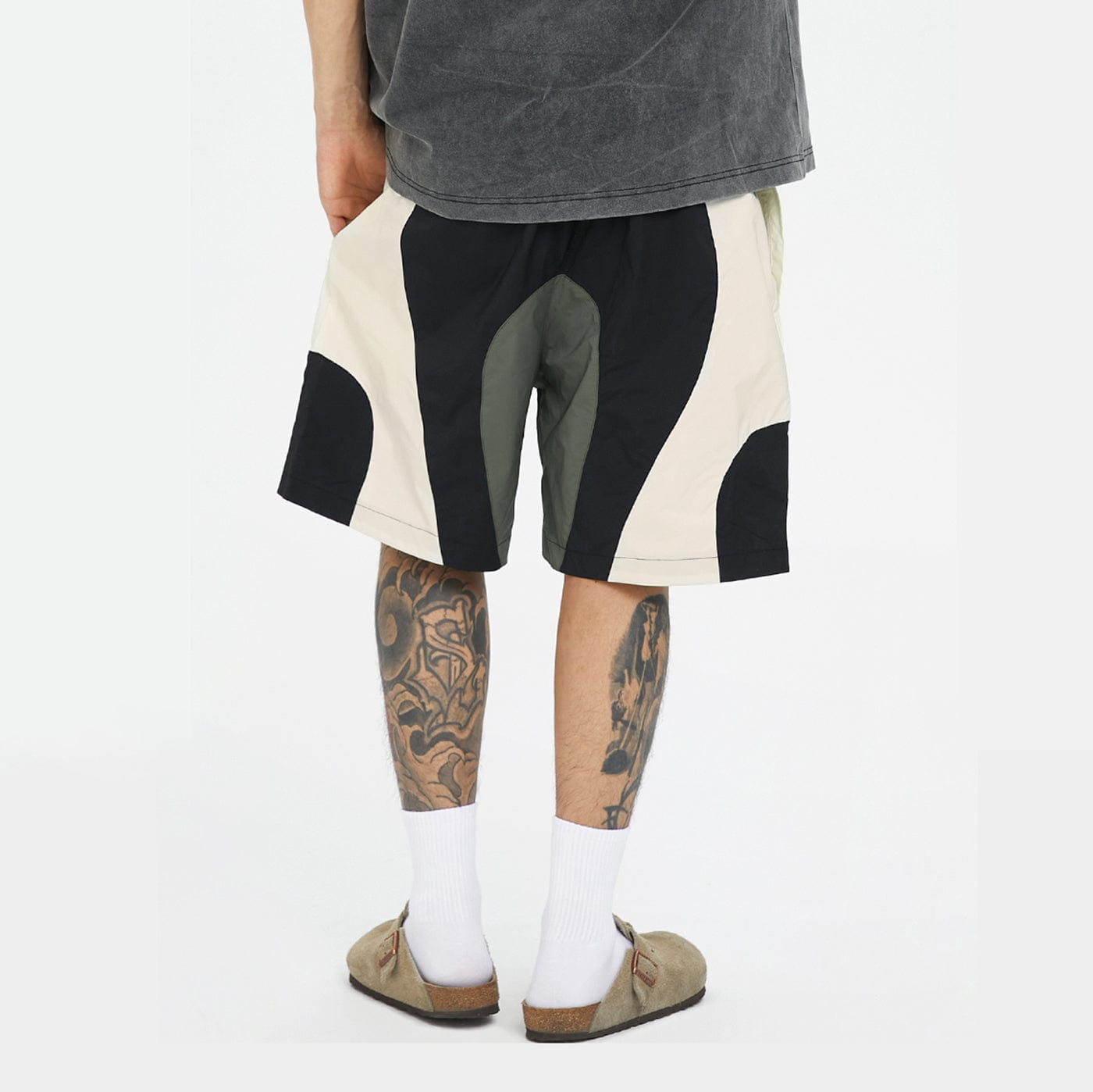 Colorblock -Logo Sportshorts