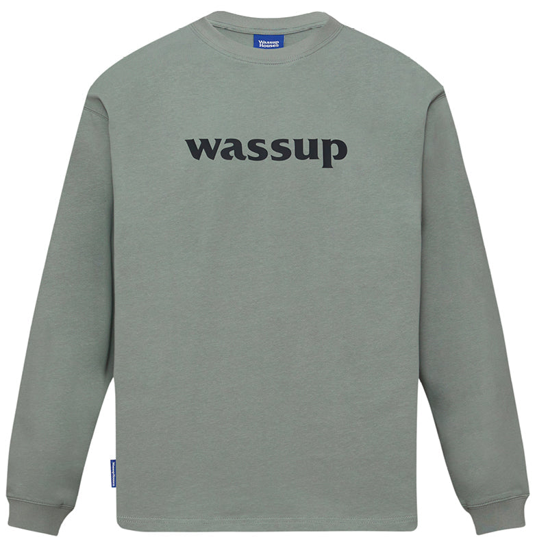 Classic Basic Logo Printed Long Sleeved Tee - chiclara