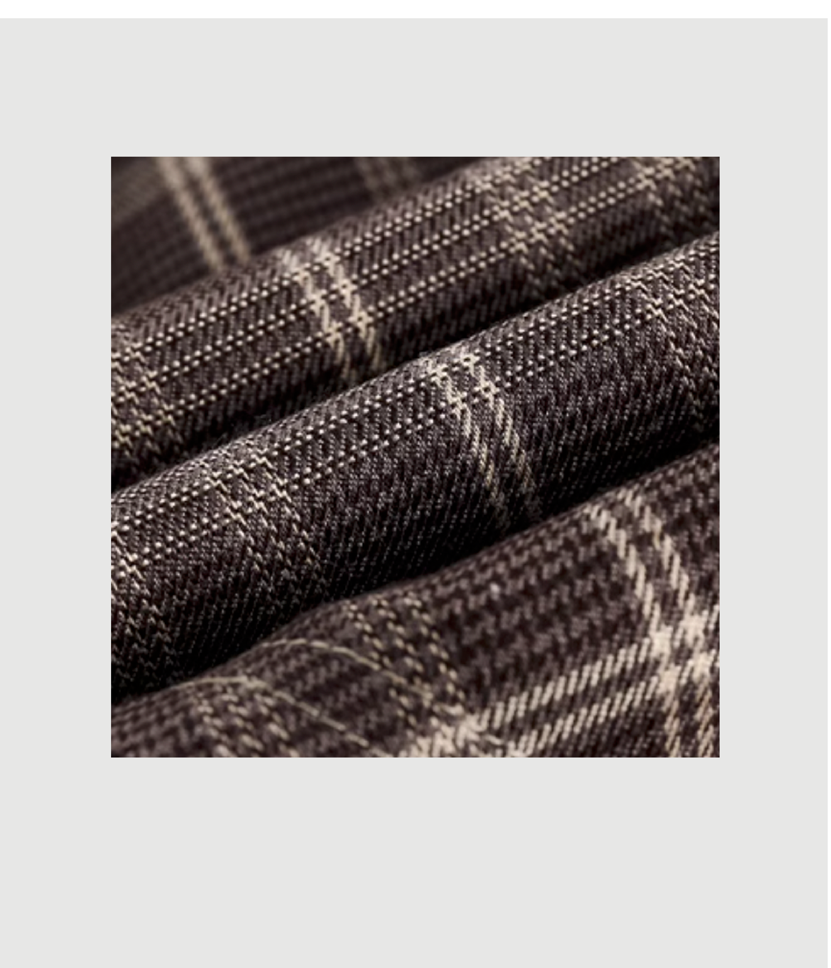 디스트레스 패치워크 체크 셔츠