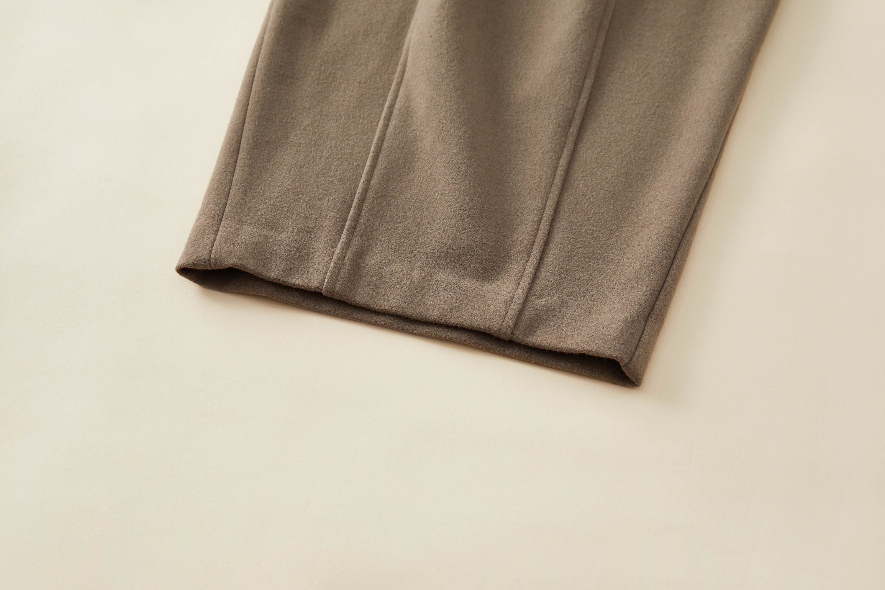 Pantalon large à la taille de la taille