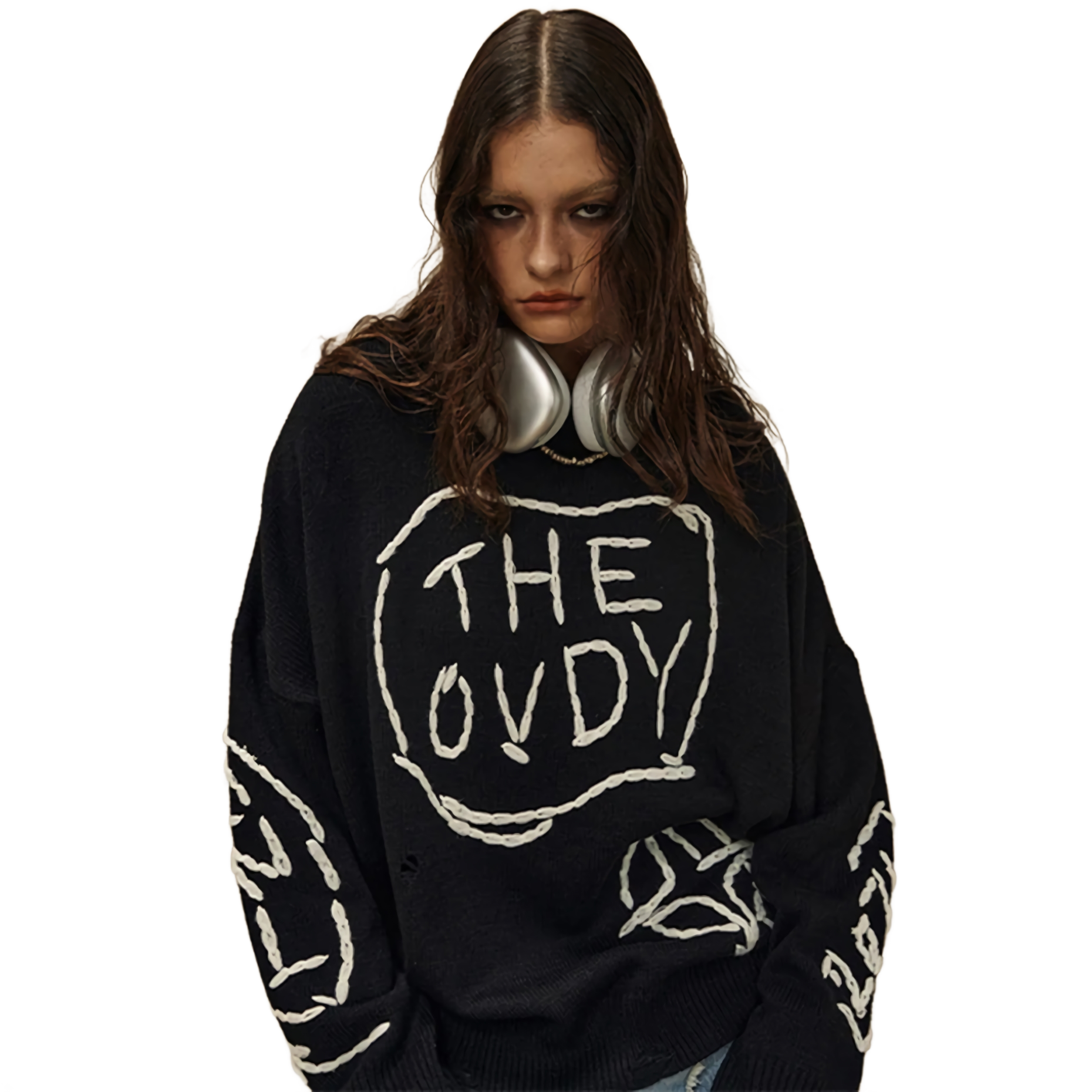 OVDY Scribe Oversized Knit Pullover