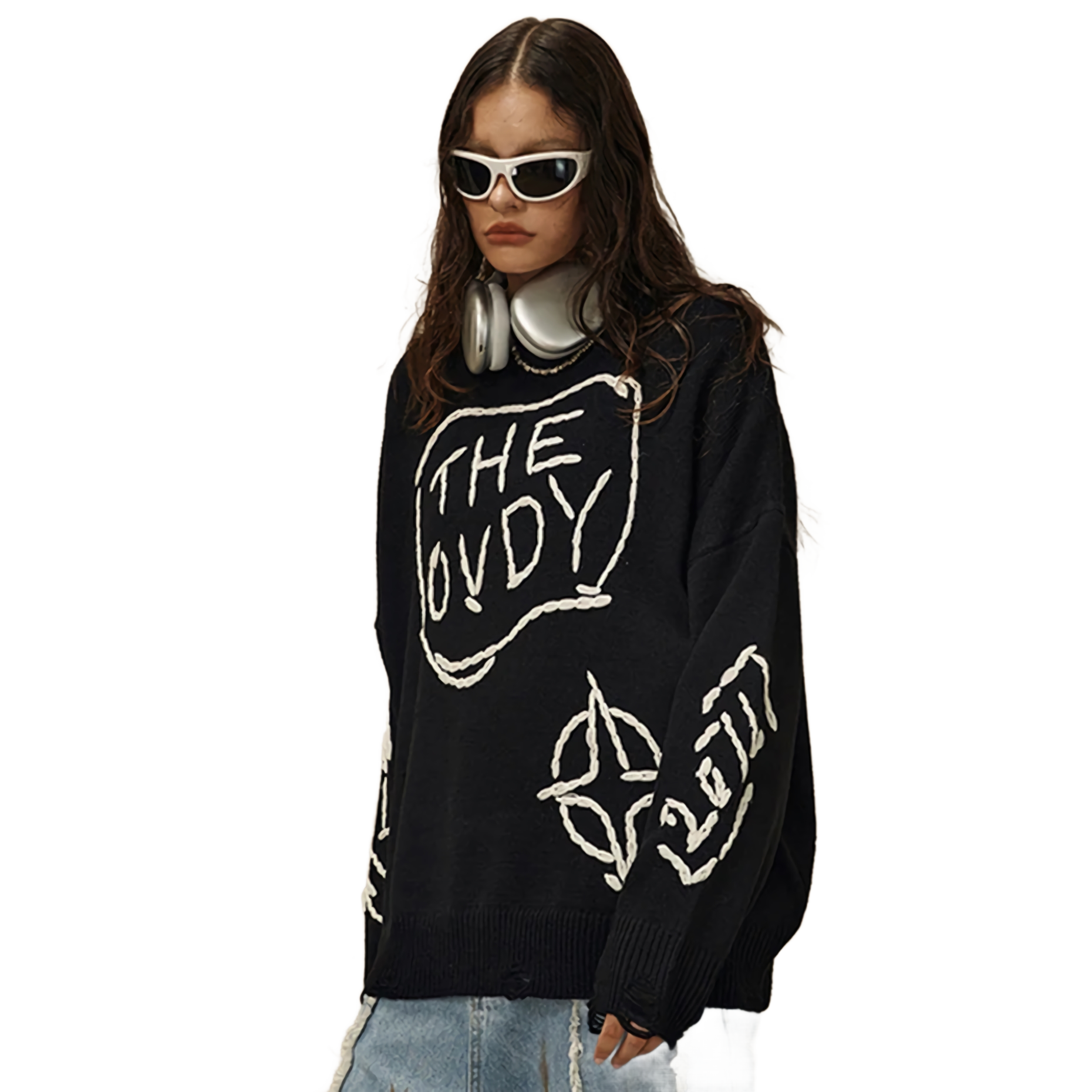 OVDY Scribe Oversized Knit Pullover