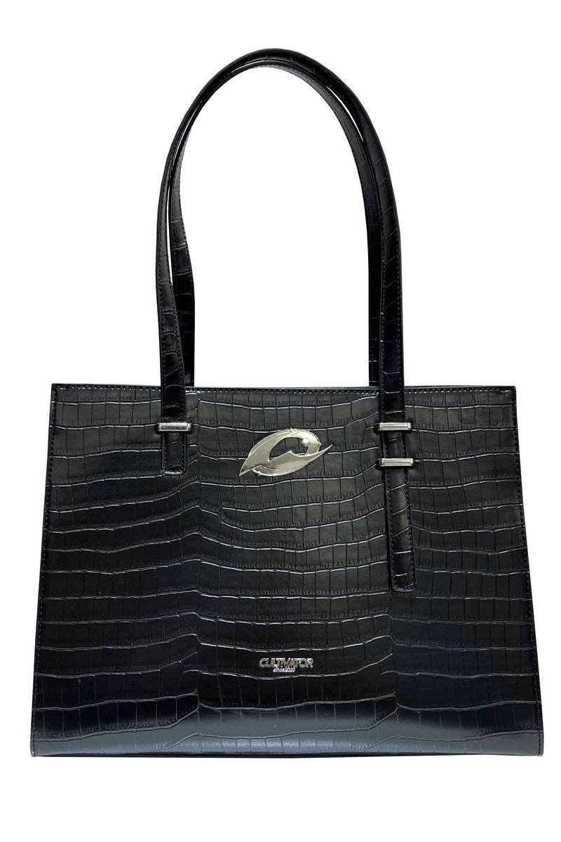 Croc Executive Logo Tote Bag