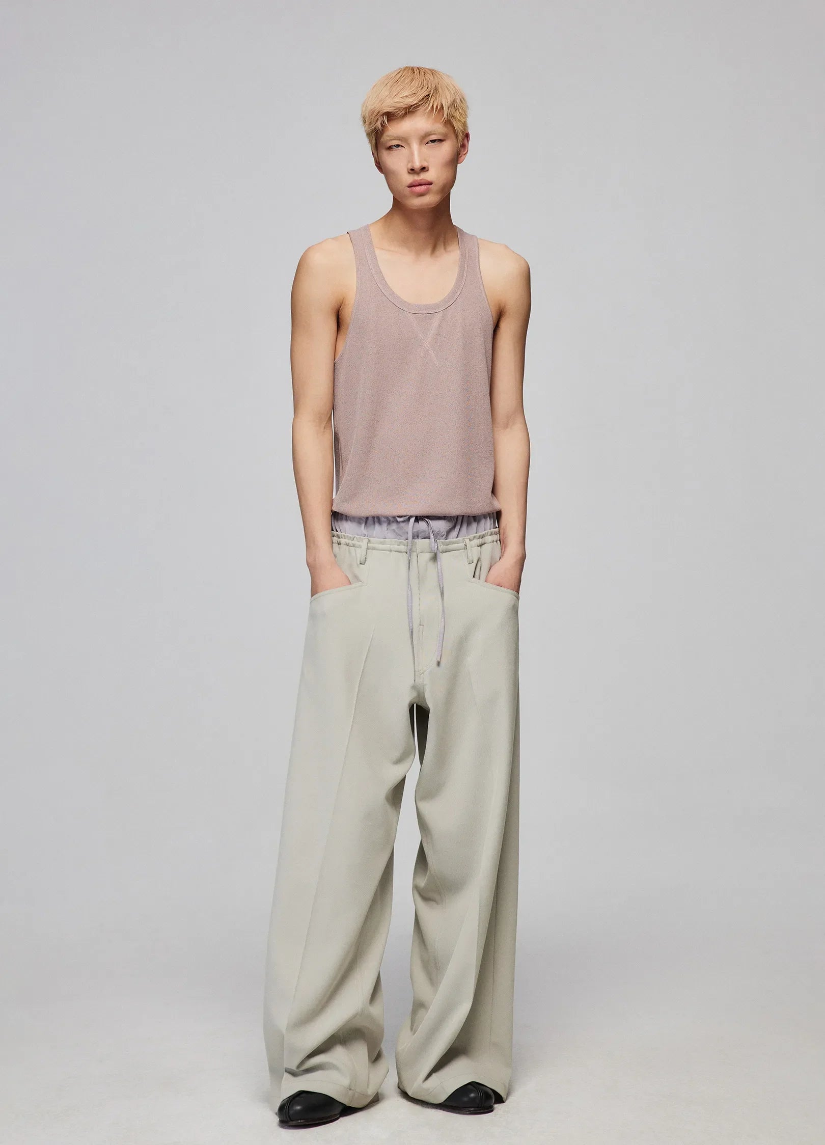 올리브 베이직 탱크탑