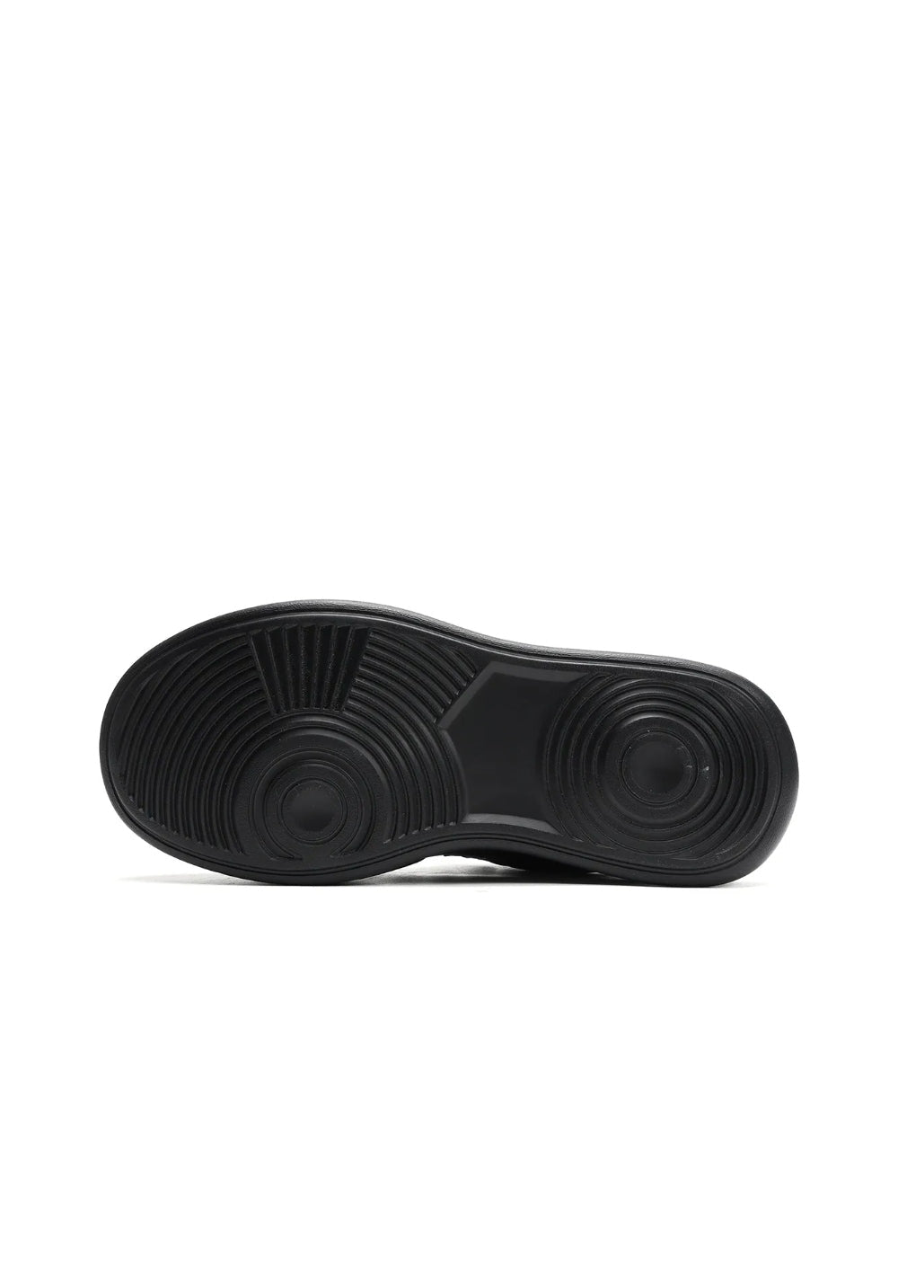 Black Split-Leather Dynamic Skate Sneakers