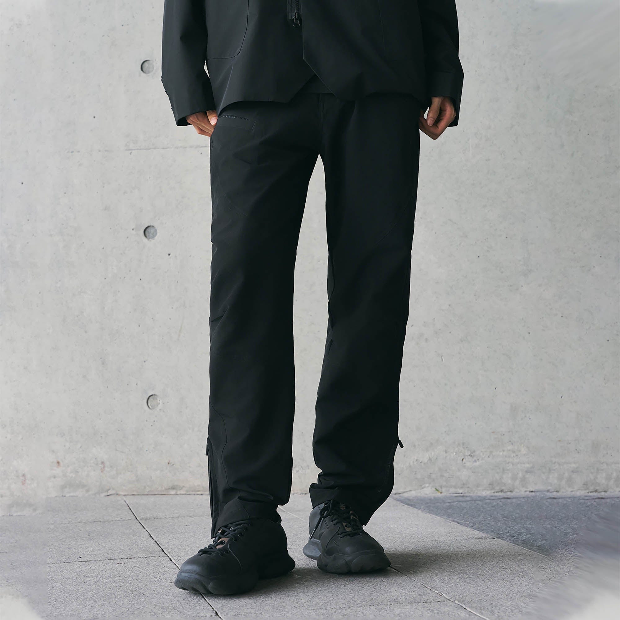 Tech Spliced Crinkled Track Pants