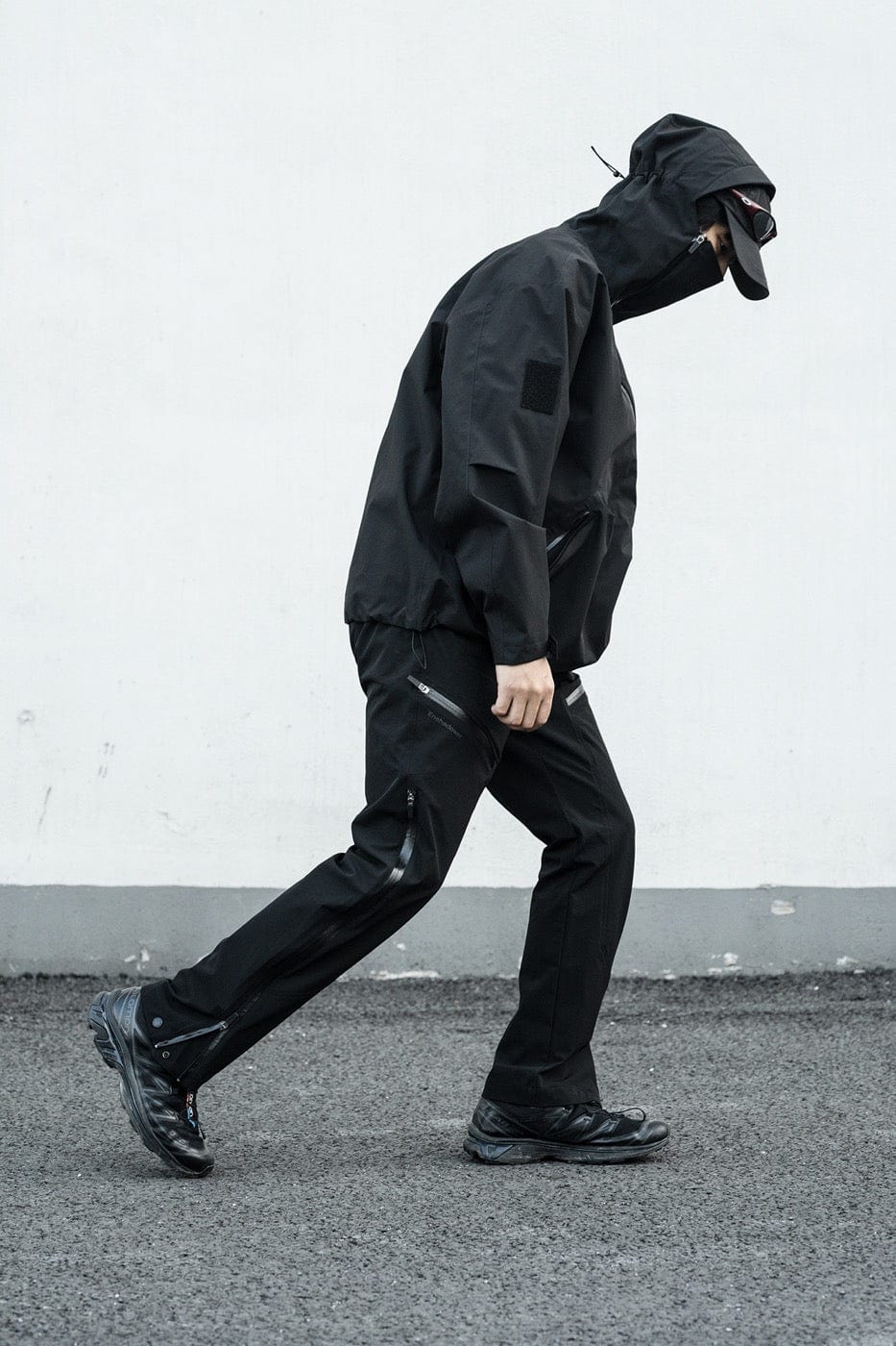 Pantalones de pista zip