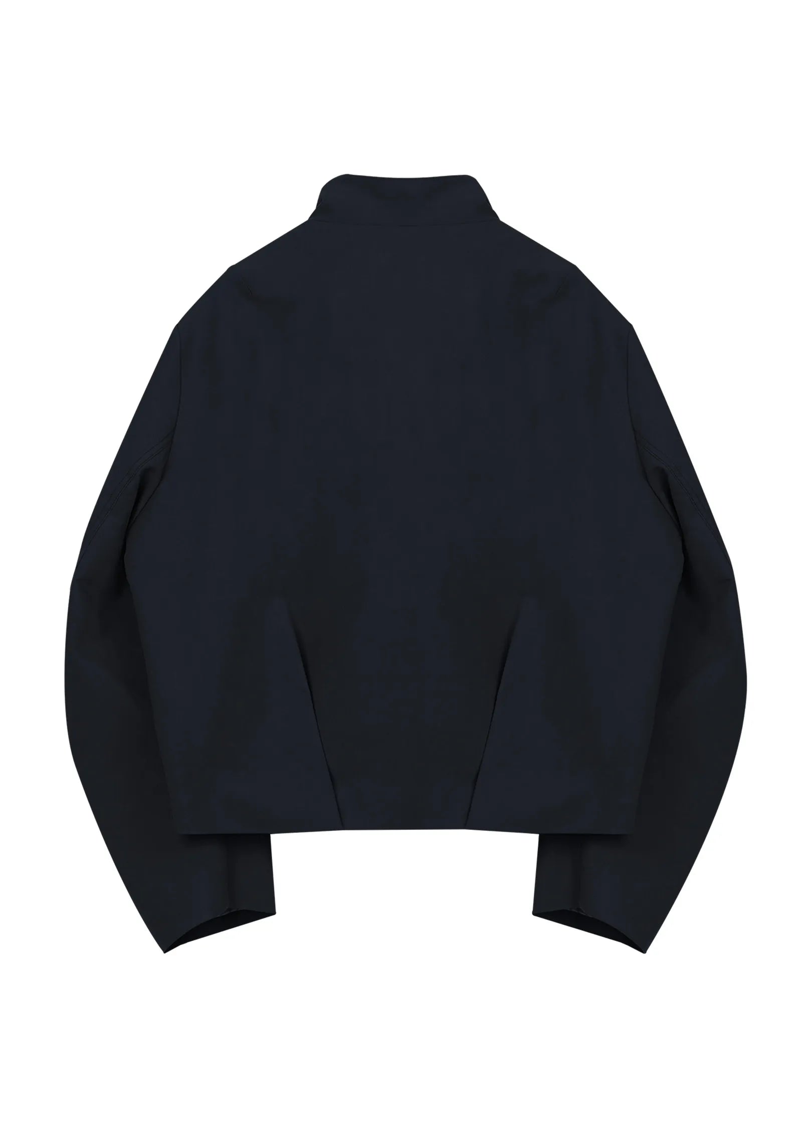 Darted Zip Pocket Bomber Jacket