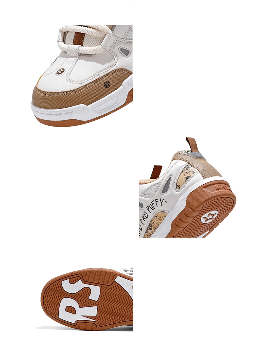 Retro High Top Platform Sneakers
