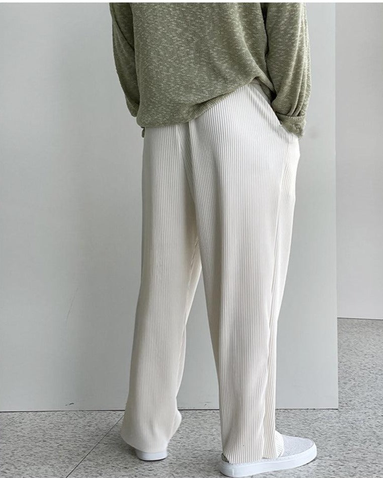 Drawstring Drape Retro Pants