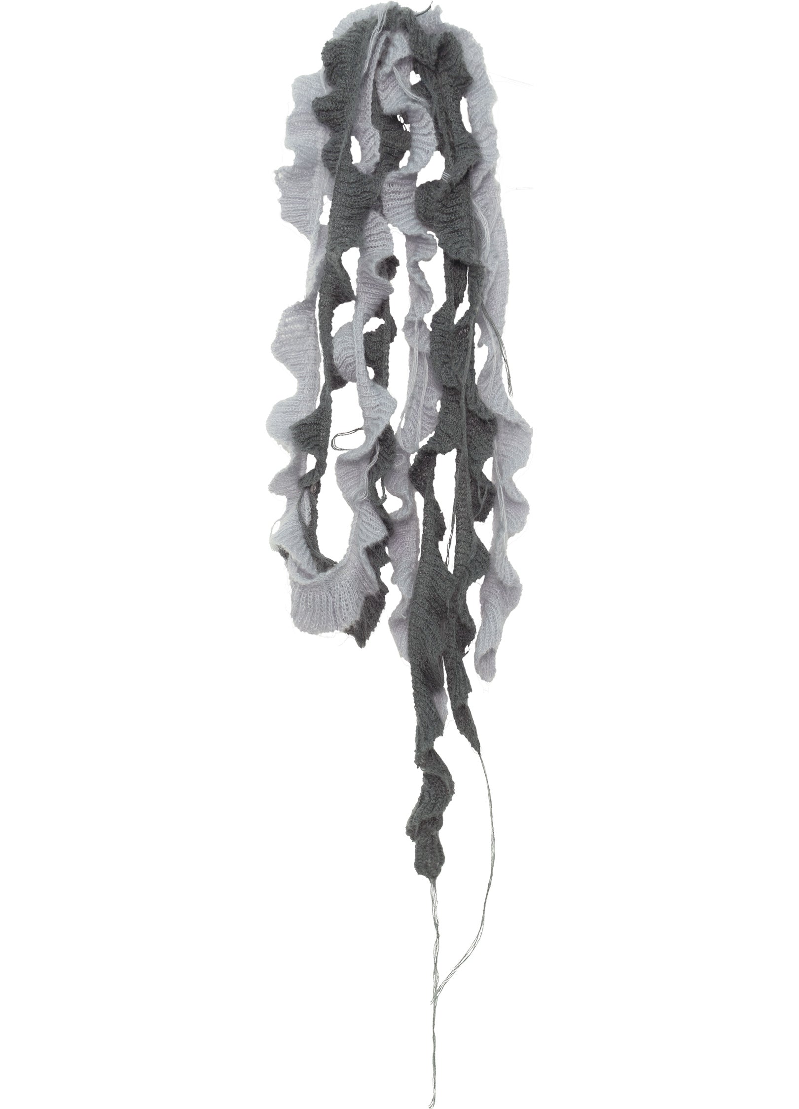 Foulards en tricot à volants
