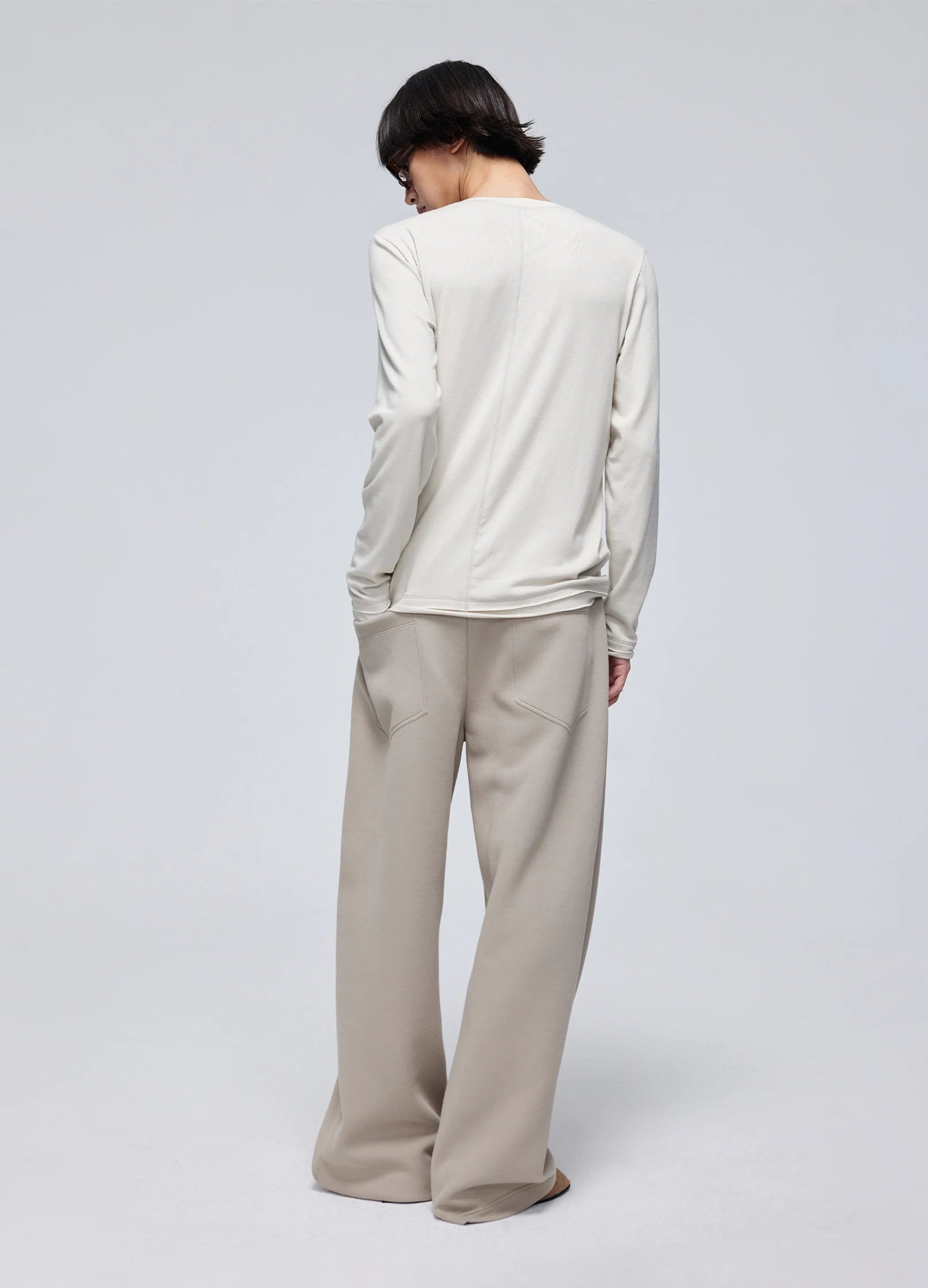 T-shirt à manches longues Henley