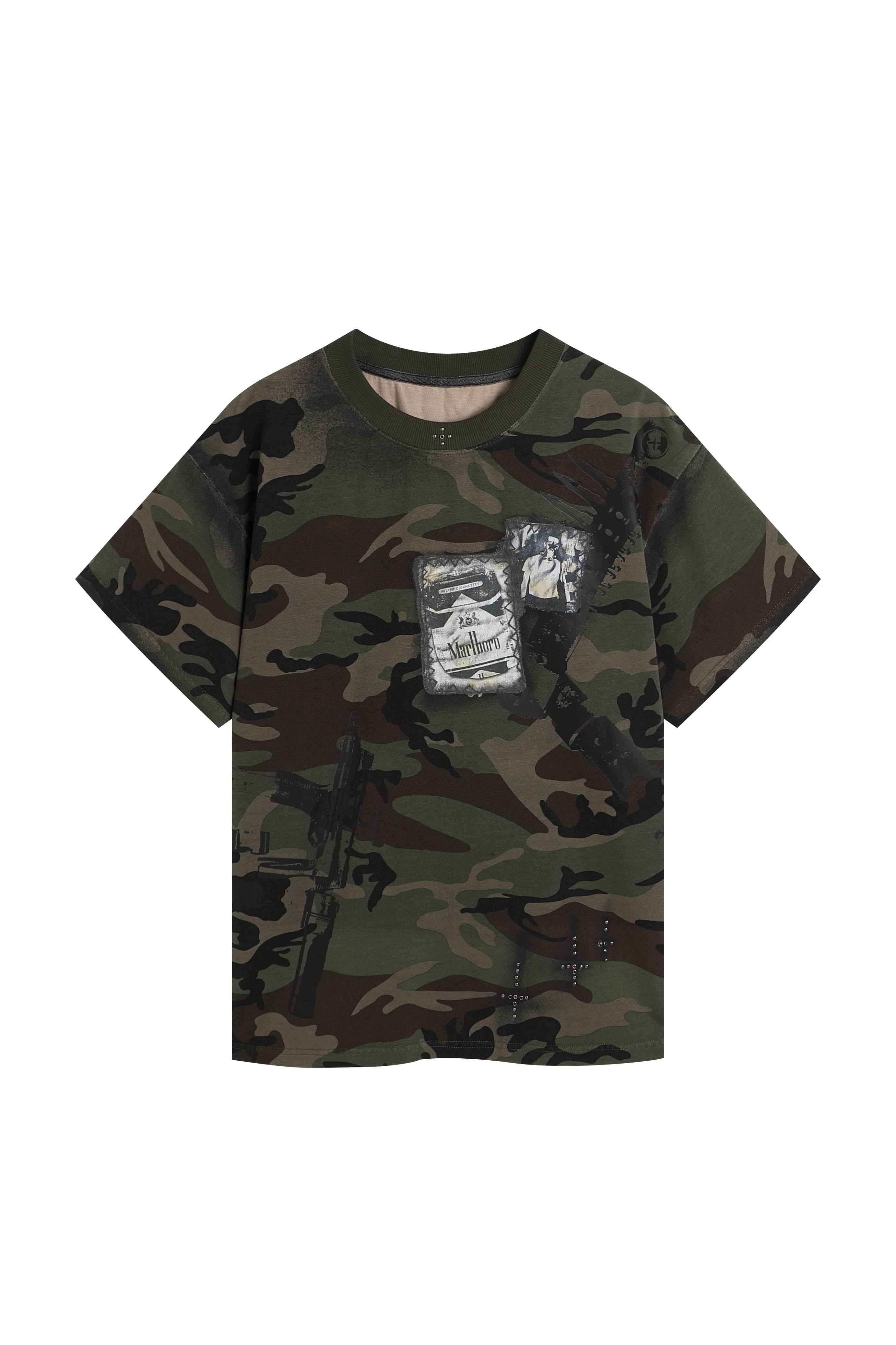 T-shirt Camo Rivet