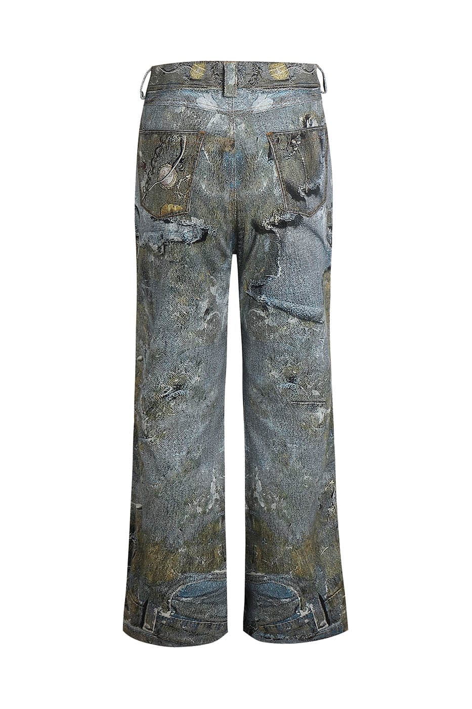 Jeans à chaîne punk