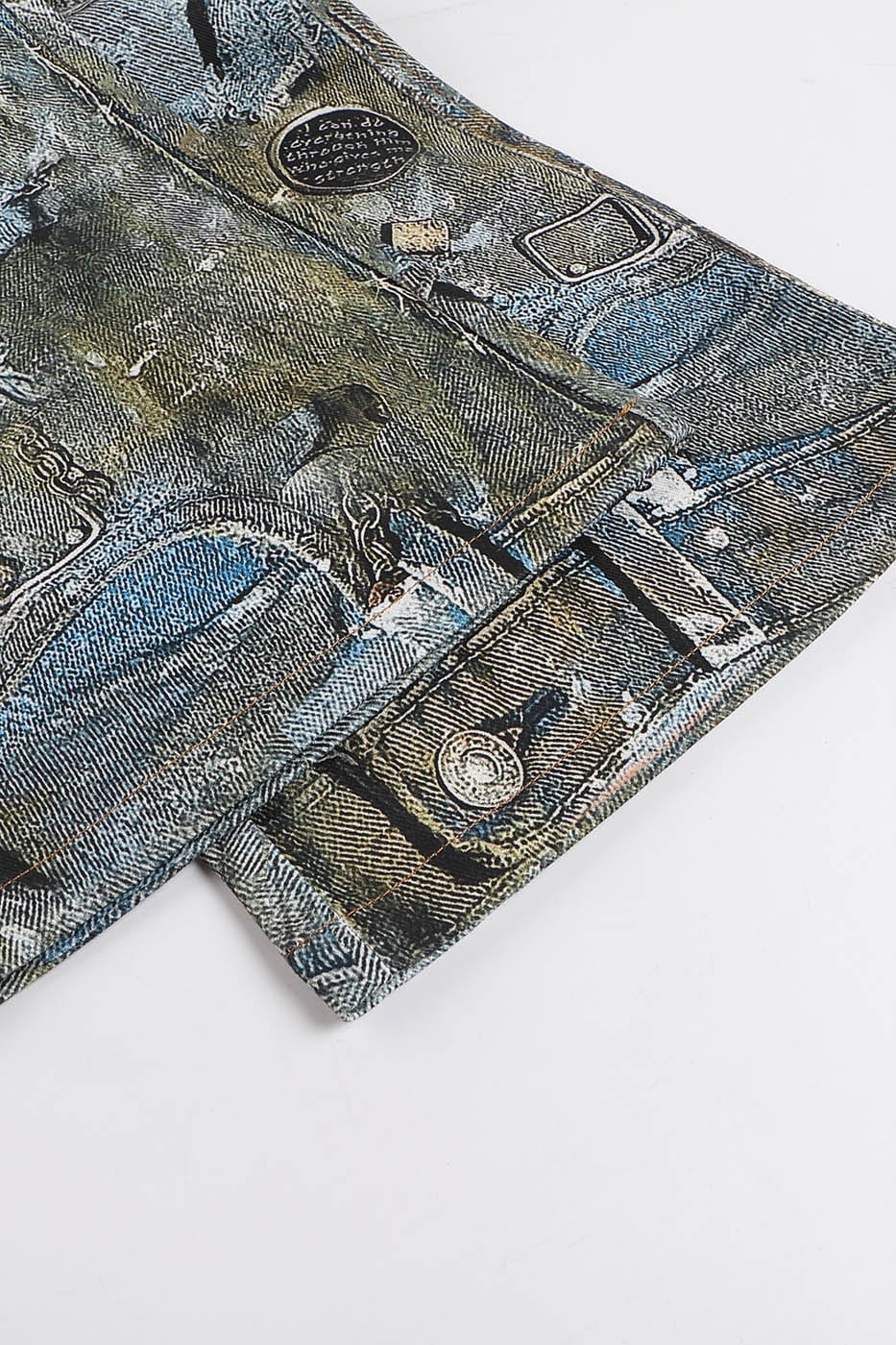 Jeans à chaîne punk