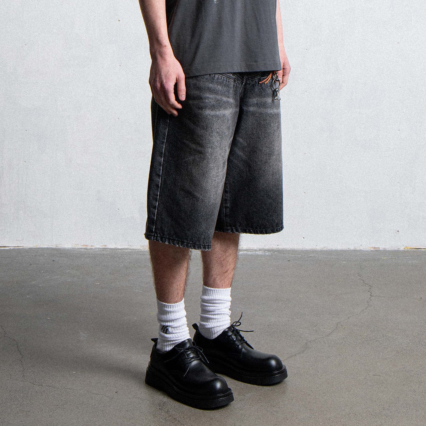Shorts culotte denim