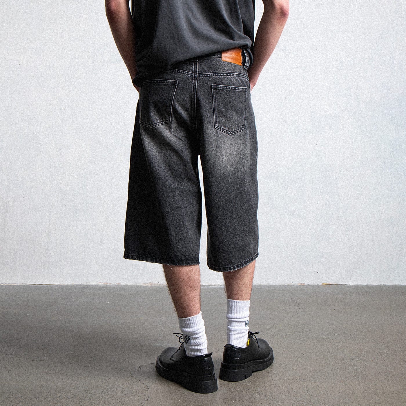 Shorts culotte denim