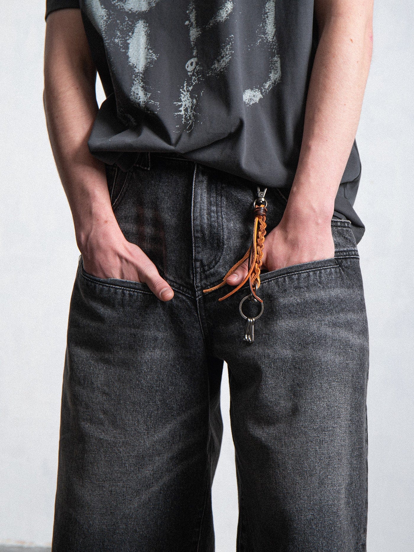 Shorts culotte denim