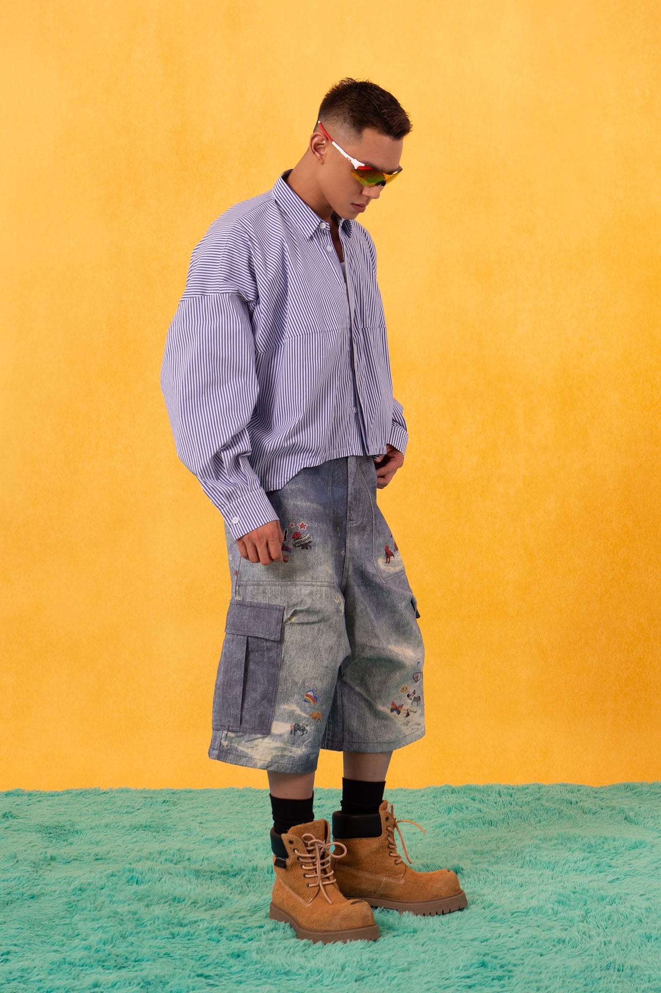 Boxy Oversized Poplin Shirt