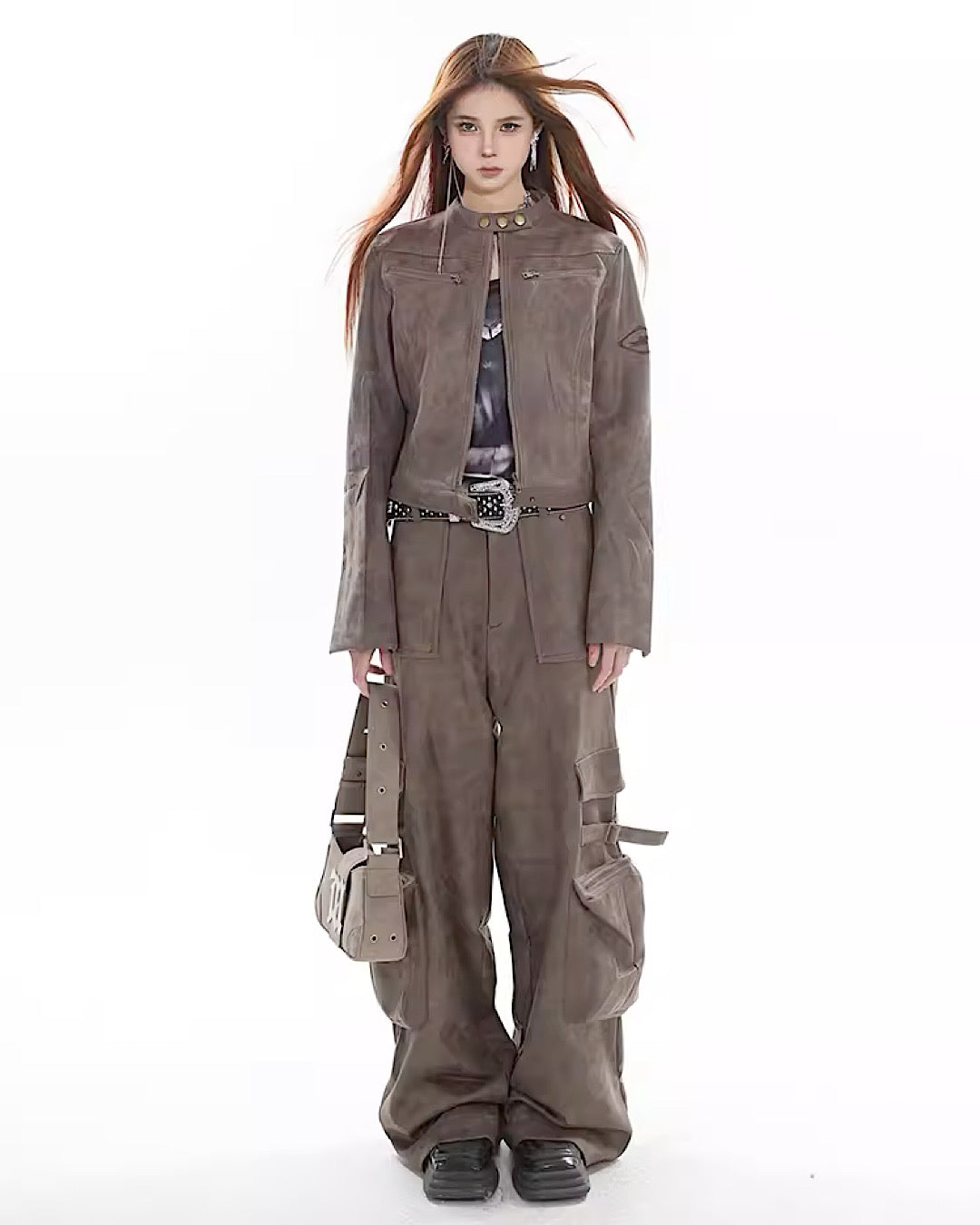 카고 플라이트 재킷 셋업