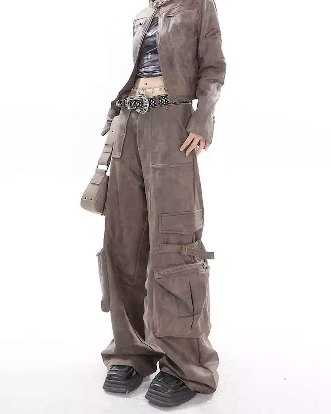 카고 플라이트 재킷 셋업