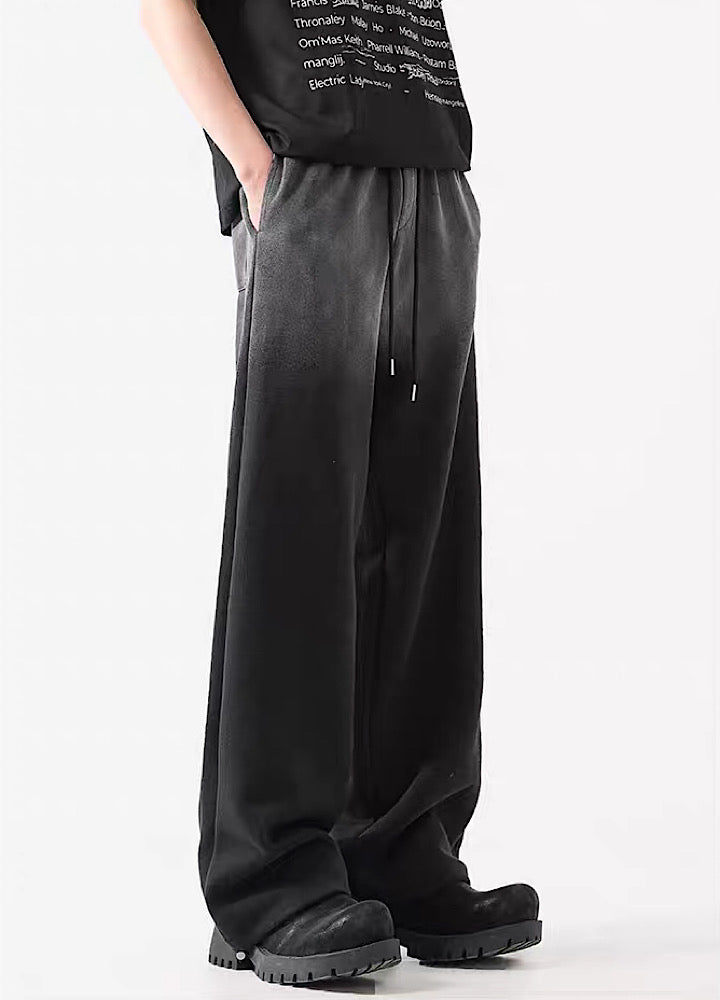 Ombre Wide-Leg Joggers - chiclara