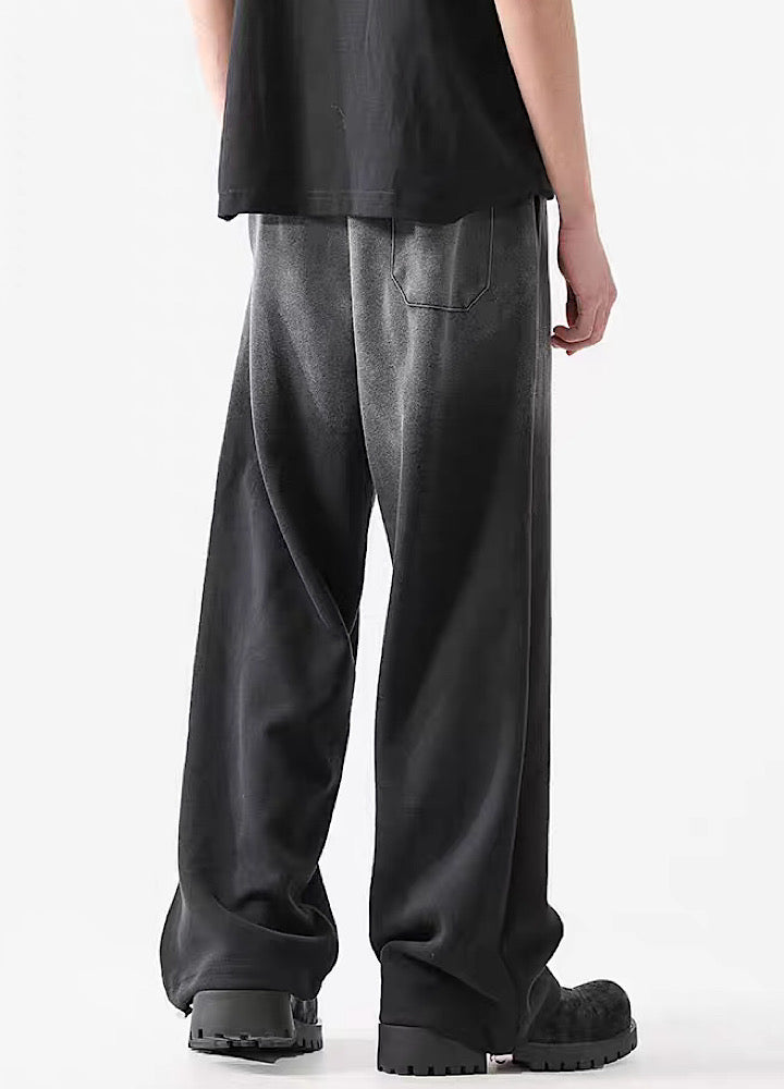 Ombre Wide-Leg Joggers - chiclara