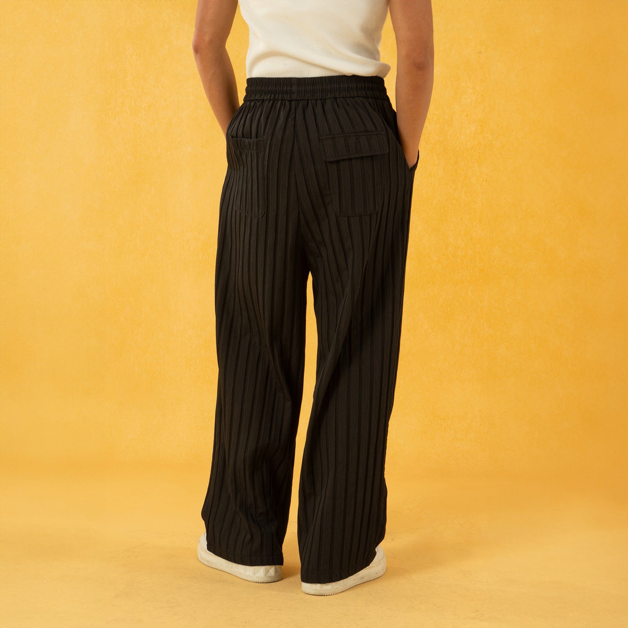 Ribbed Drawstring Lounge Pants