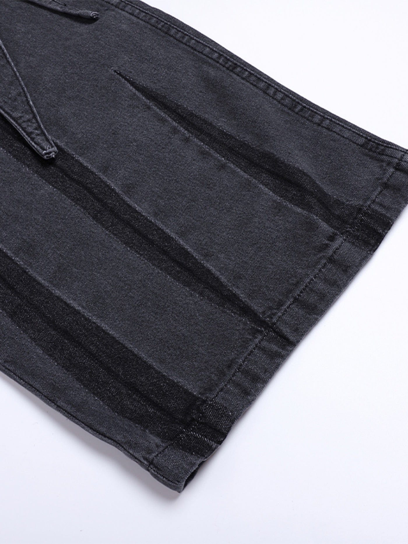 Detalles de la correa Jeans de pierna ancha