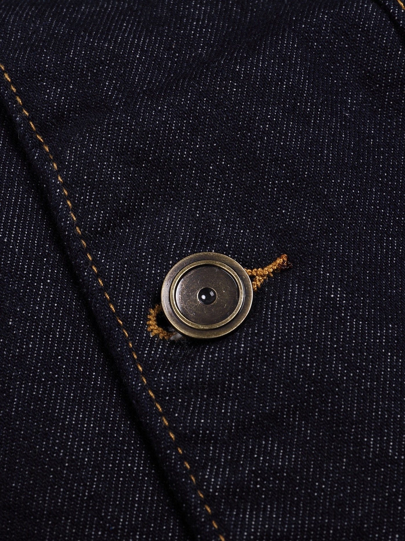 Veste en jean de harnais de chaîne