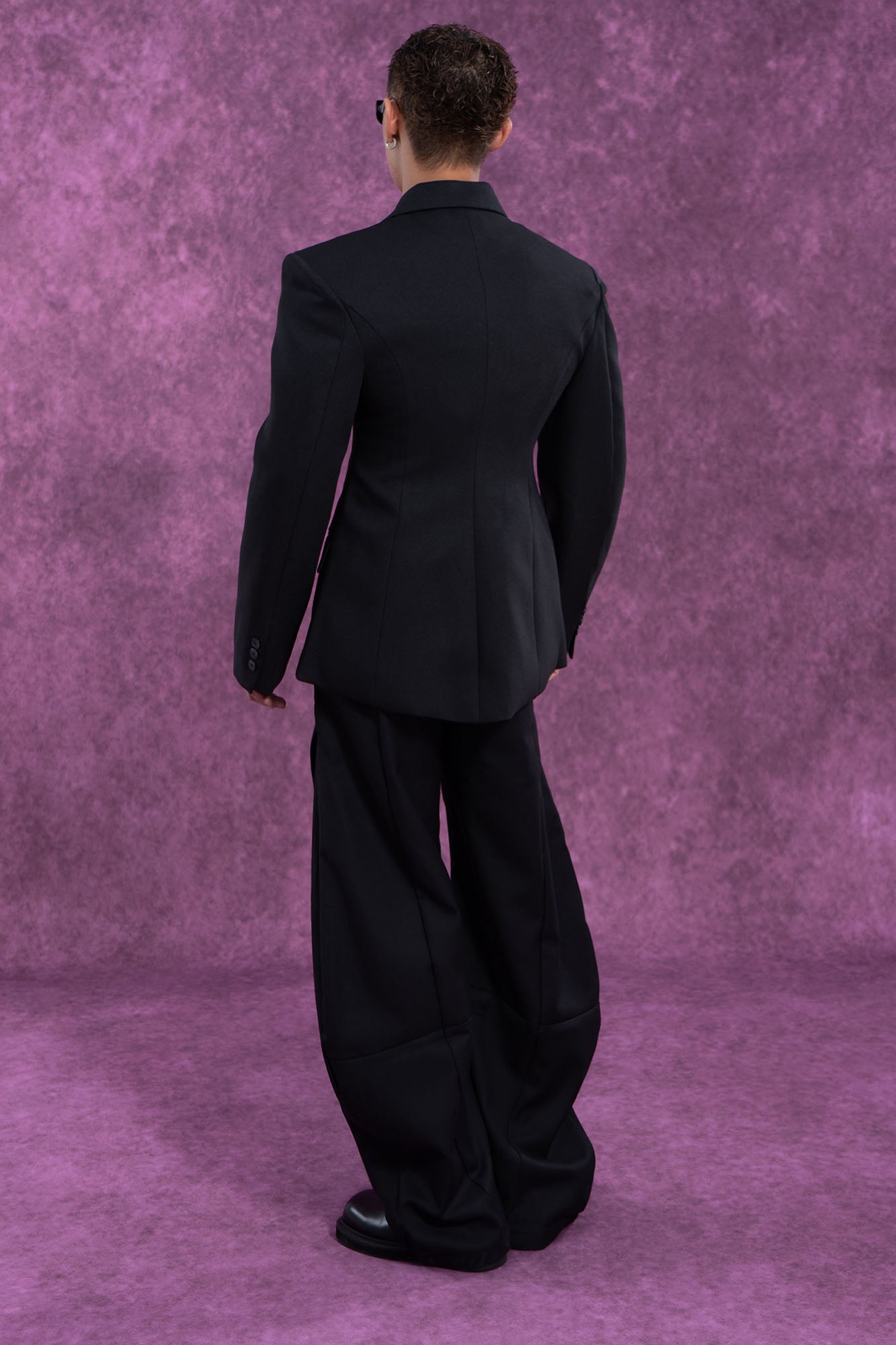 CLP Cinched Waist Sculpted Blazer