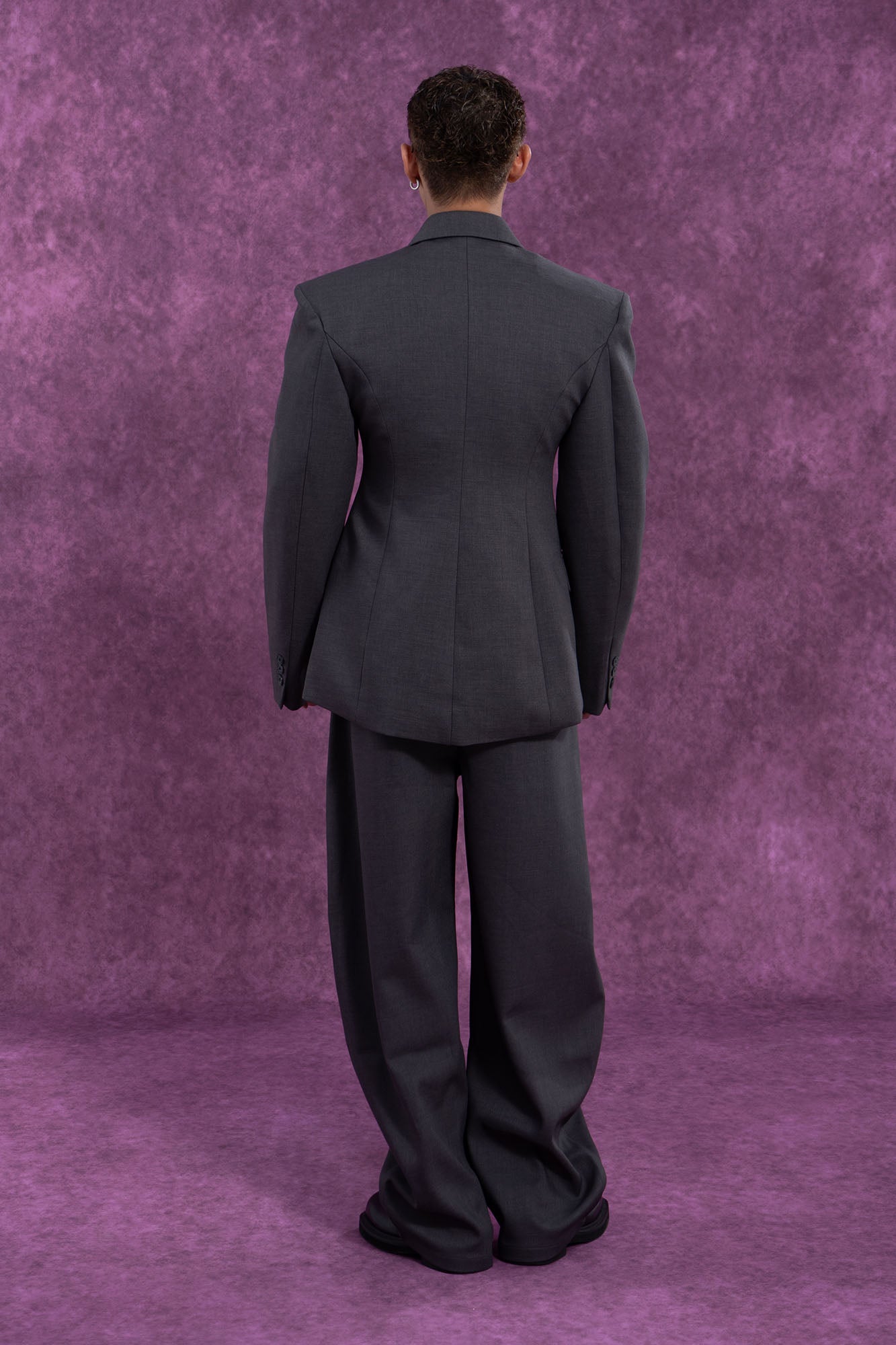 CLP Cinched Waist Sculpted Blazer