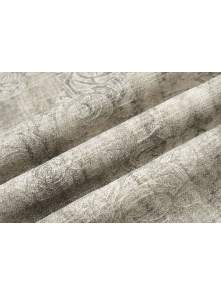Pantalon à imprimé rose métallique